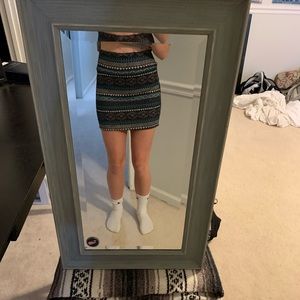 Forever 21 patterned skirt